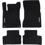 Tapis de sol pour mercedes - benz classe a v177 2018 - 2025 velours noir 4pcs