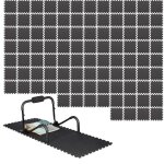 Relaxdays - tapis de sol protection, lot de 96, 30x30 cm dalle amortissante chocs, 1cm �paisseur bruit ...