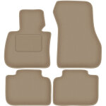 Tapis de sol en velours beige pour bmw x1 u11 crossover (2022 - )