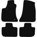 Tapis de sol en velours noir pour : chrysler 300c berline, break, touring (2004 - 2010)