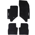 Tapis de sol de voiture pour citroen c4 iii / c4x 2020 - 2025 velours noir 4pcs