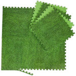 Relaxdays - tapis de sport, 8 grandes pices et 16 pour la bordure, eva, surface de 3 m, piscine, enfant, ...
