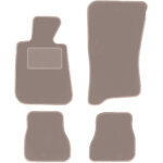 Tapis en velours beige pour : bmw 3 e30 cabriolet (1986 - 1993)
