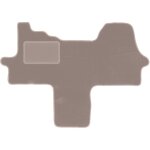 Tapis en velours beige pour : fiat ducato iv fourgon (2014 - )