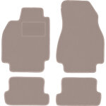Tapis en velours beige pour : renault megane ii cc coup�, cabriolet (2003 - 2010)