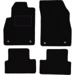 Tapis en velours noir pour : opel astra j � hayon, berline, break, sportive (2009 - 2015)