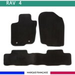 Tapis de voiture - sur mesure pour rav 4 (2006 - 2013) - 3 pi�ces - tapis de sol antid�rapant pour automobile ...