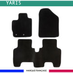 Tapis de voiture - sur mesure pour yaris (2005 - 2011) - 3 pi�ces - tapis de sol antid�rapant pour automobile ...