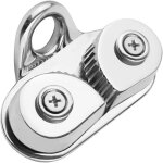 Taquet coinceur corde bateaux taquets d'amarrage inox accessoires de bateaux marine kayak - argent