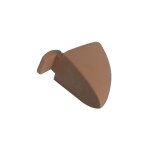 Taquet simple ancrage pour crmaillres acier ligne accord - coloris chne - monin