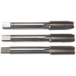 Tarauds hss 3 passes - jeu de 3 tarauds - taraudshssjeu : 10 x 150