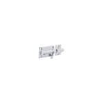 Itar - targette laiton avec g�che - a : 30 - c : 7 mm - d : 10 mm - d�cor : poli
