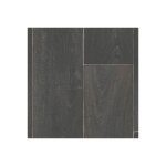 Sol pvc best - effet parquet vieilli - bois gris anthracite - rouleau de 3m x 6m