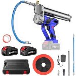 Taskstar akku fettpresse, [2024 update leistungsstark] 21v fettpresse batteriebetrieben mit 12000 psi ...