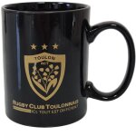 Tasse en c�ramique rc toulon - hauteur 9. 5 cm
