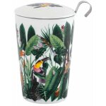 Eigenart - tasse en porcelaine � double paroi avec infuseur - rainforest
