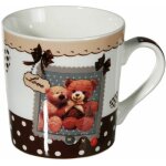 Tasse en porcelaine petit ours coeur