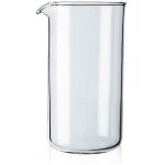 Tasse de rechange pour cafeti�re � piston, verre ? transparent (capacit� : trois tasses, 0, 35 l, 12 ...