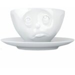 Tasse et sous tasse en porcelaine humeur tassen 200 ml
