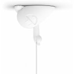 Cache fil pour lustre - happy hermann - blanc