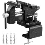 Tau d'�tabli 113 mm �taux d'�tabli acier moul�, base pivotante � 270 degr�s, force de serrage de 2000 ...