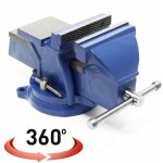 Tau heavy duty mchoire de serrage 150 mm 360 degrs avec enclume 152, 4 mm atelier