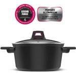 Best moments casserole 24 - casserole en aluminium forg�. 24 cm de diam�tre. poign�e ergonomique. convient ...