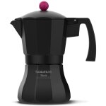 Taurus - black moments 12 - cafetire italienne, 12 tasses, base et filtre de acier inoxydable, poigne ...