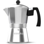 Taurus - minimoka cafetire italienne 3 tasses, 3 tasses, base et filtre de acier inoxydable, poigne ...