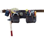 Techman - outifrance ceinture  outils pro cuir 11 compartiments