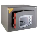 Technomax - coffre - fort � fixer � cl� double panneton + combinaison 3 boutons, certifi� en 14450:18 ...