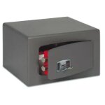 Technomax ? coffre - fort � fixer � cl� double panneton, 2 p�nes, 9 l, 22x28x20 cm