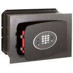 Technosafe - coffre - fort � emmurer � combinaison �lectronique digitale motoris�e, 2 p�nes, 14l, 27x39x20 ...