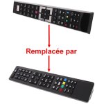 Techwood, telecommande tv rca4995 rc5 remplace par tlcommande sans  my button