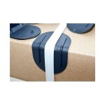 Tecplast angle parafeuillard plastique noir 40x40 mm - carton de 1000 coins parafeuillard