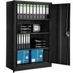 Tectake - armoire de classement en m�tal verrouillable, deux cl�s incluses