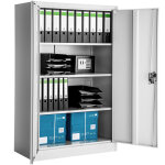 Tectake - armoire de classement en m�tal verrouillable, deux cl�s incluses