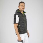 Teddy gilet sans manches de travail 1131 noir , jaune fluo 3xl