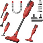 Teeno - aspirateur balai sans fil sans multifonctions 150w / 13kpa, batterie au lithium 4ah, 2 vitesses, ...