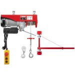 Teeno ? palan �lectrique 600 kg ? moteur 1200w ? levage rapide jusqu'� 12 m / min ? bras de support ajustable ...