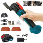 Outil multifonction, sans fil brushless oscillant multi - tool, ponceuse, cutter, meuleuse, scie, lame ...