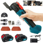 Teetok - outil multifonction, sans fil brushless oscillant multi - tool, ponceuse, cutter, meuleuse, ...