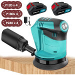 Teetok - ponceuse excentrique, sans balais, remplacer pour la batterie makita ponceuse orbitale al�atoire ...