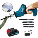 Teetok - scies alternatives, scie sabre d'�lagage �lectrique sans fil, pour jardin, m�tal, bois, tuyaux ...