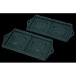 Tefal - jeu de plaques  croque - monsieur (ss - 203201) gaufrier, croque - monsieur moulinex