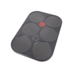 Plaque de cuisson 6 crepes ts - 01026900 - crepiere tefal Plaque de cuisson 6 crepes ts - 01026900 - crepiere tefal