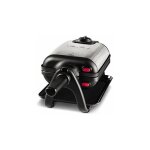 Tefal wm755d12 moule  gauffres 2 gauffre(s) 1200 w noir, acier inoxydable