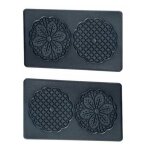Seb - plaques bricelet par 2 xa800712 pour appareil à croque monsieur tefal , snack collection, snack ... Seb - plaques bricelet par 2 xa800712 pour appareil à croque monsieur tefal , snack collection, snack ...