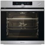 Teka - four int�grable multifonction 77l 60cm pyrolyse inox - hisense - bsa66334px