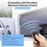 T�l�commandes de contr�le d'acc�s pour novoferm novotron 502 max43 - 2 et 512 mix43 - 2, 433, 92 mhz, ...